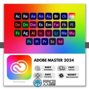 Adobe CC 2024创意云系列大师版软件V2023.12.04版