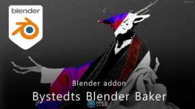 Bystedts Blender Baker模型烘焙Blender插件V1.25版