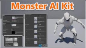 怪物Ai蓝图工具包UE游戏素材