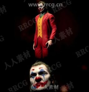 小丑经典影视动漫人物角色高质量3D模型