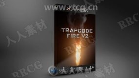 Trapcode真实火焰模拟特效动画AE模板V2.3版