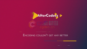 【AE/PR插件】AfterCodecs 1.10.0 加速渲染输出编码AE/PR插件 支持H264 H265 ProRess