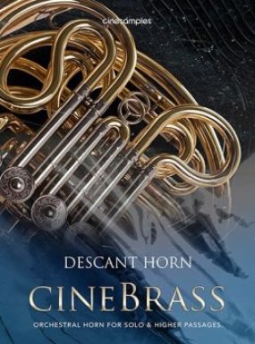 KONTAKT音色库Cinesamples CineBrass Descant Horn v1.1 KONTAKT