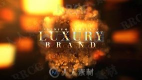高端奢侈品牌产品宣传展示动画AE模板Luxury Brand