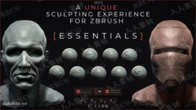 Zbrush 2021粘土人物角色数字雕刻基础资料包V1.2版