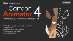 Reallusion Cartoon Animator卡通动画软件V4.5.2918.1版+资料