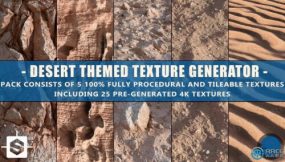 沙漠岩石相关主题4K高清纹理贴图合集