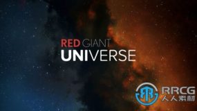 Red Giant Universe红巨星宇宙插件合辑V5.0.1版 红巨人视觉特效和转场FCPX/AE/PR/达芬奇/VEGAS插件 Win/Mac