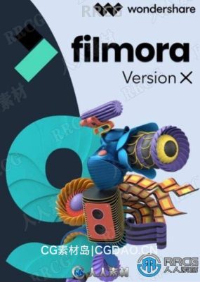 Wondershare Filmora X视频编辑软件V10.7.7.9版
