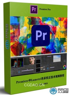 Premiere Pro 2022中Lumetri色彩校正调色技术视频教程