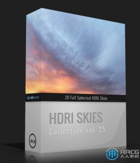 20组HDRI天空20K高清纹理贴图合集