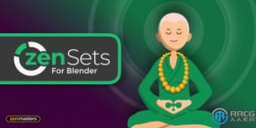 Zen Sets创建管理可视化模型元素Blender插件V2.0.2版