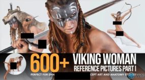 600张维京女人艺术姿势造型高清参考图合集第一季