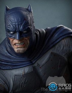 蝙蝠侠黑暗骑士影视动漫角色雕塑3D打印模型