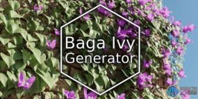 Baga Ivy Generator植物生成器Blender插件V1.0.5版