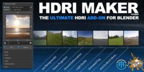 Hdri Maker环境贴图Blender插件V3.0.110版