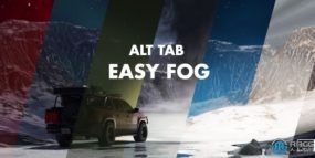 Alt Tab Easy Fog大气迷雾效果Blender插件