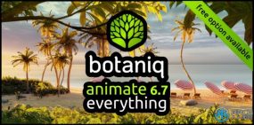 Botaniq草木植物植被库Blender插件V6.7.1版