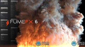 FumeFX流体模拟引擎3dsmax 2024插件V6.0.3版