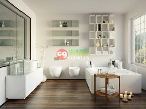 48组高品质浴室家具用品3D模型合集Evermotion – Archmodels第168卷