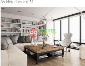 Evermotion – Archinteriors Vol. 51 ：现代公寓和家庭室内装饰场景3D模型