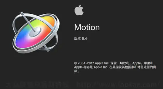 苹果视频制作编辑软件 Motion 5.4.5 英/中文版破解版