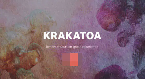 粒子渲染器C4D插件 Thinkbox Krakatoa v2.9.6 Win破解版