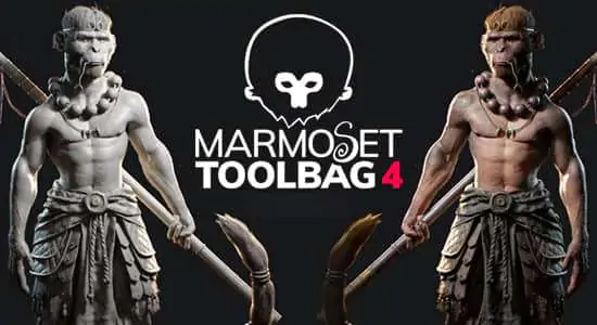 Marmoset Toolbag V4三维场景实时预览渲染器软件Win破解版
