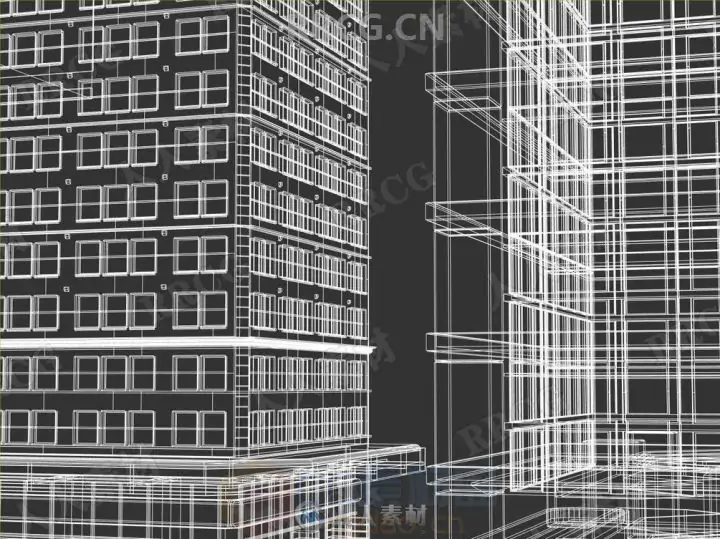 37组高品质城市建筑景观相关3D模型合集 -5