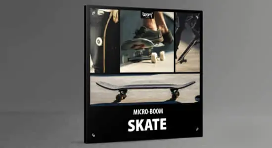 Boom音效系列-327个年轻极限运行滑轮滑板无损音效 Skate