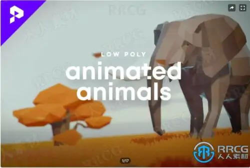 低聚动画3D动物角色Unity游戏素材资源Animated Animals V2.6