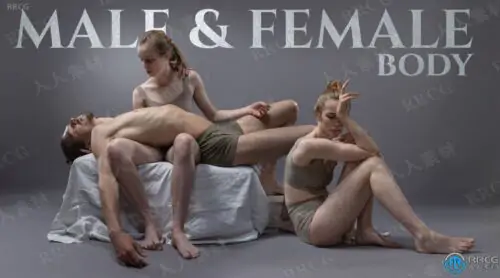 476张男性女性肖像身体姿势造型高清参考图合集