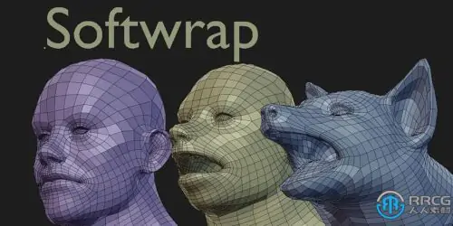 Softwrap Dynamics For Retopology模型重拓扑Blender插件V2.1.1版