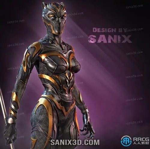 苏里公主黑豹2瓦坎达万岁角色雕刻3D打印模型