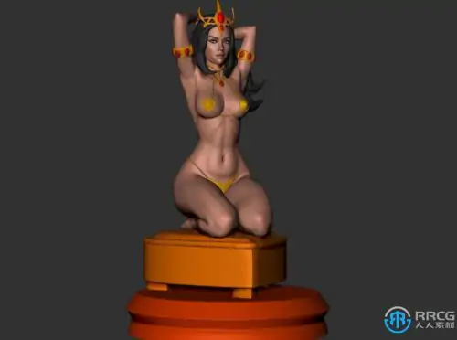 Dejah Thoris德贾托里斯火星公主动漫角色雕塑3D打印模型
