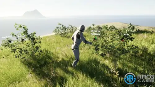交互式树叶植物拾取系统蓝图Unreal Engine游戏素材资源