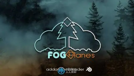 Fog Planes大型自然环境雾气烟雾Blender插件