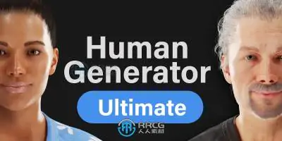 Human Generator人物角色生成器Blender插件V4.0.16版