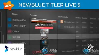 Titler Live Broadcast广播图形设计软件V5.6版
