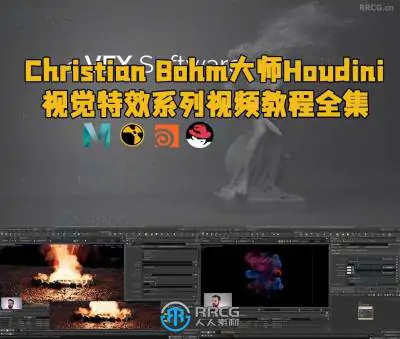 Christian Bohm大师Houdini视觉特效系列视频教程全集 164GB