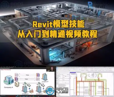 Revit模型技能从入门到精通视频教程