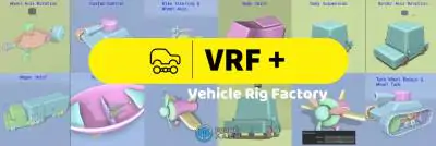 Vehicle Rig Factory Plus车辆绑定动画Blender插件V4.0.8版